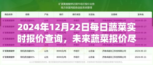 智能蔬菜報價查詢系統全新上線,實時掌握未來蔬菜報價,每日蔬菜價格查詢(2024年12月22日)