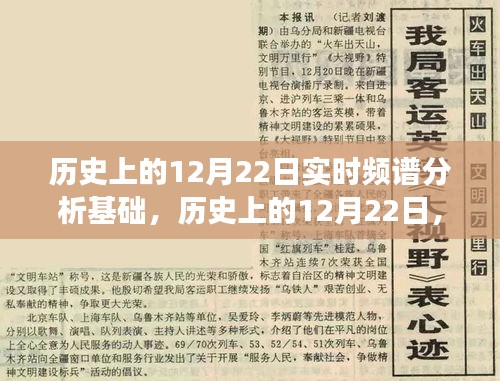 歷史上的12月22日，實時頻譜分析基礎的輝煌演變與激發潛能之旅