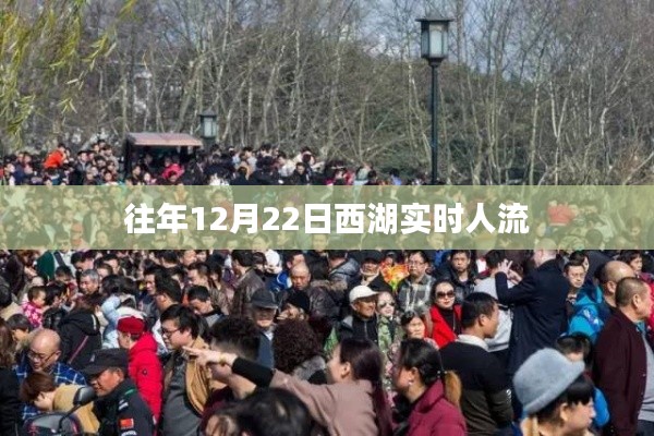 西湖往年冬至實時人流盛況