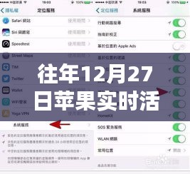 蘋果往年12月27日實時活動發布時間揭秘