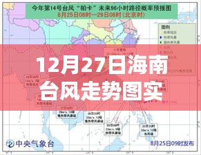 12月27日海南臺風路徑實時走勢圖