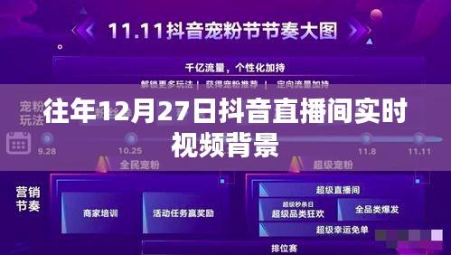 抖音直播間往年12月27日實(shí)時(shí)視頻背景揭秘
