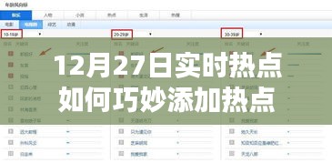 12月27日實時熱點融入策略,巧妙添加熱點內容