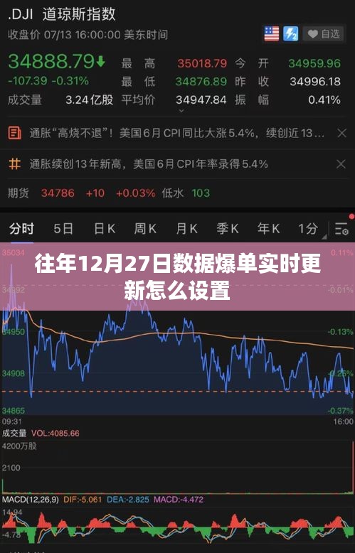 年終數據爆單實時更新設置指南
