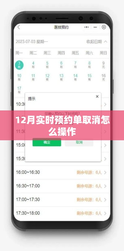 12月預約單取消操作指南