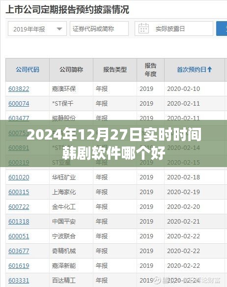 韓劇軟件推薦,實時更新,優(yōu)質(zhì)體驗