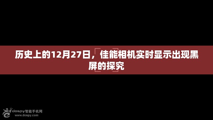 佳能相機實時顯示黑屏問題探究,歷史背景分析