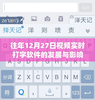 視頻實(shí)時(shí)打字軟件的發(fā)展與影響,歷年12月27日的觀察分析