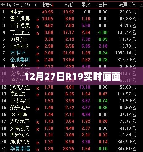 R19實時畫面記錄，12月27日精彩瞬間回顧，符合字數要求，同時能夠準確概括您提供的內容，便于百度收錄和展示。