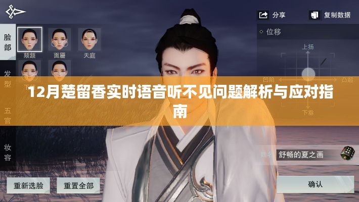 楚留香語音問題解析與應對指南,實時語音聽不見怎么辦