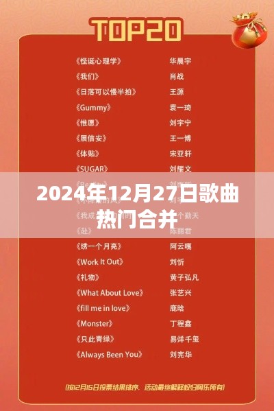 2024年熱門歌曲大集合,精選推薦