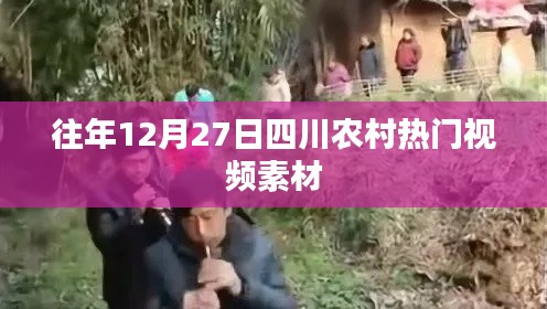 四川農村年終熱門視頻素材盤點
