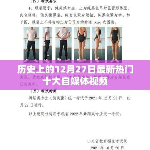 最新熱門自媒體視頻榜單,歷史上的十二月二十七日回顧