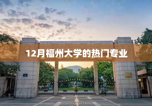 福州大學熱門專業榜單(12月版)