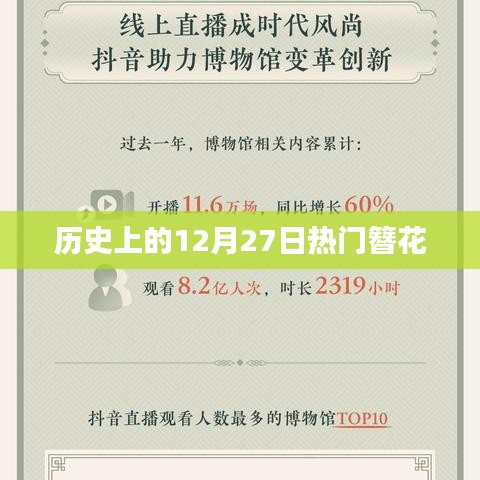 歷史上的十二月二十七日簪花盛事