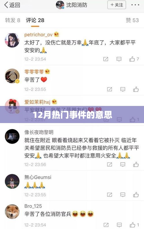 12月熱門事件全解析
