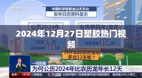 塑膠行業熱門視頻前瞻,2024年12月27日趨勢解析