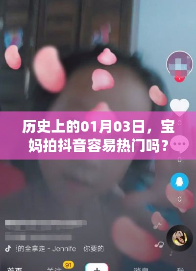 寶媽在歷史上的今天拍抖音熱門趨勢分析