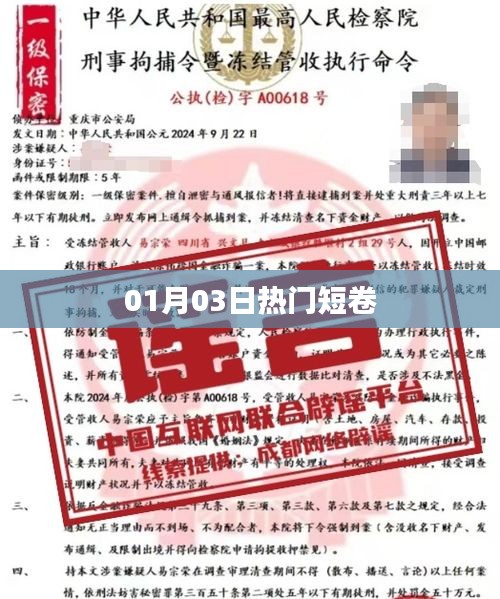 熱門短卷大揭秘，01月03日最新流行趨勢