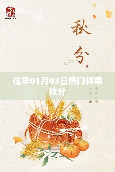 秋分時節熱門榜單回顧,歷年一月三日盛事概覽