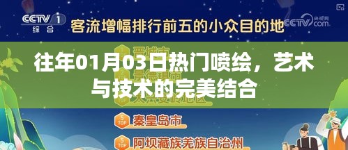 往年元旦熱門噴繪，藝術與技術完美融合