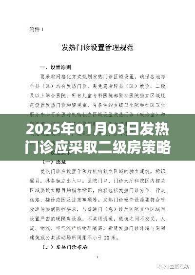 2025年發熱門診策略,二級房管理應對挑戰
