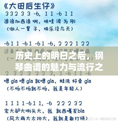 明日之后的歷史背景與鋼琴曲譜的魅力