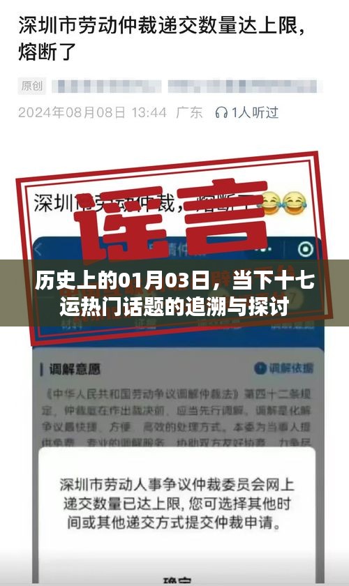 十七運熱門話題追溯與探討,歷史上的1月3日