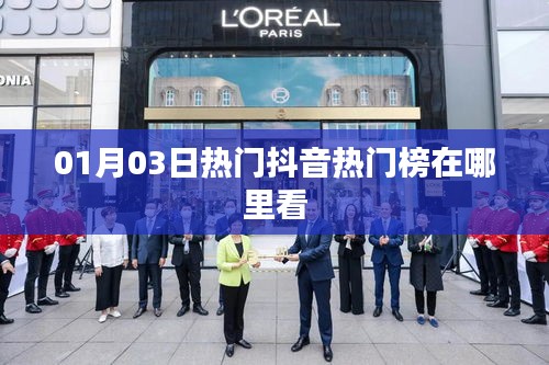 抖音熱門榜查看指南,01月03日熱門榜單揭秘