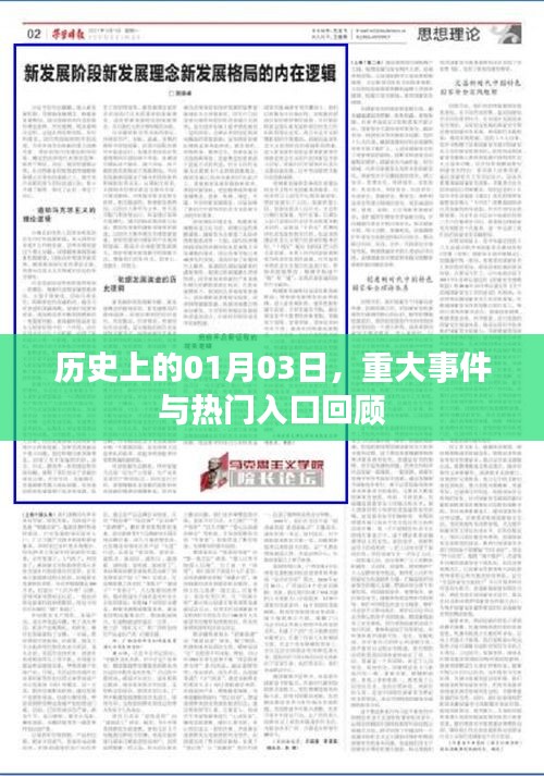 歷史上的大事件,一月三日回顧與熱門入口