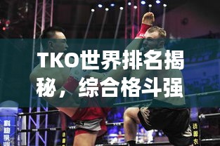 TKO世界排名揭秘,綜合格斗強者榜單之座探究
