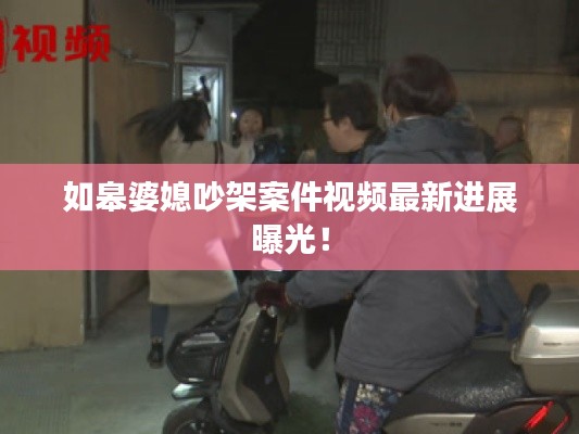 如皋婆媳吵架案件視頻最新進(jìn)展曝光!