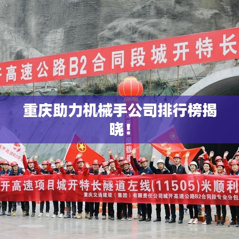 重慶助力機(jī)械手公司排行榜揭曉!