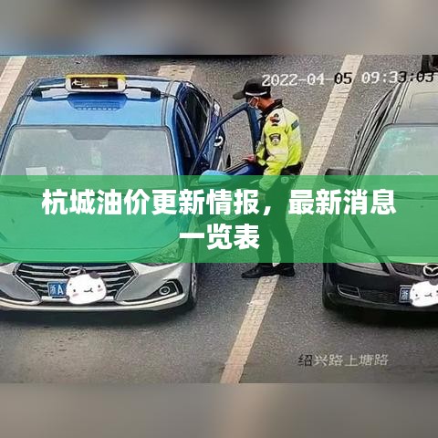 杭城油價(jià)更新情報(bào),最新消息一覽表
