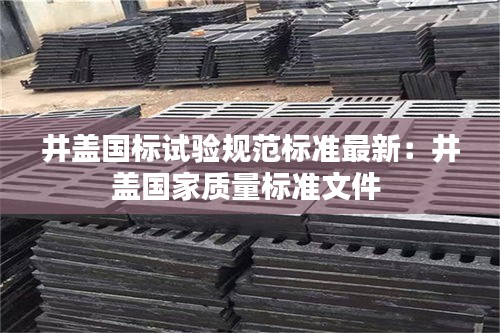 井蓋國標試驗規范標準最新:井蓋國家質量標準文件