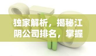 獨家解析,揭秘江陰公司排名,掌握行業風向標