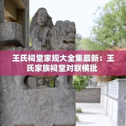 王氏祠堂家規大全集最新:王氏家族祠堂對聯橫批