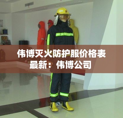 偉博滅火防護服價格表最新:偉博公司