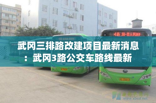 武岡三排路改建項目最新消息:武岡3路公交車路線最新