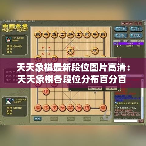 天天象棋最新段位圖片高清:天天象棋各段位分布百分百