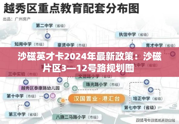 沙磁英才卡2024年最新政策:沙磁片區3—12號路規劃圖