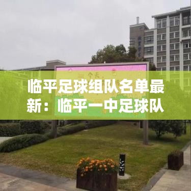 臨平足球組隊名單最新：臨平一中足球隊 