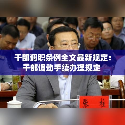 干部調職條例全文最新規定:干部調動手續辦理規定