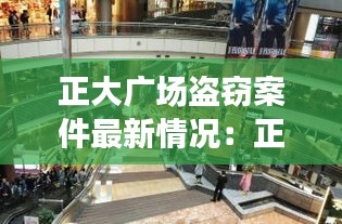 正大廣場盜竊案件最新情況:正大廣場購物