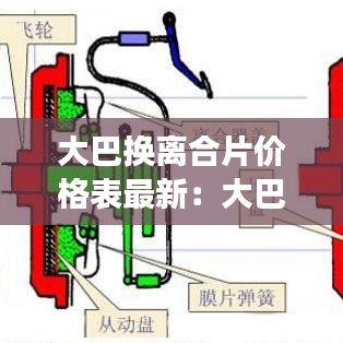 大巴換離合片價格表最新:大巴車離合器打滑應注意哪些事項