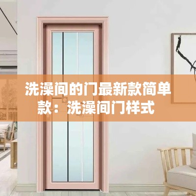 洗澡間的門最新款簡單款:洗澡間門樣式