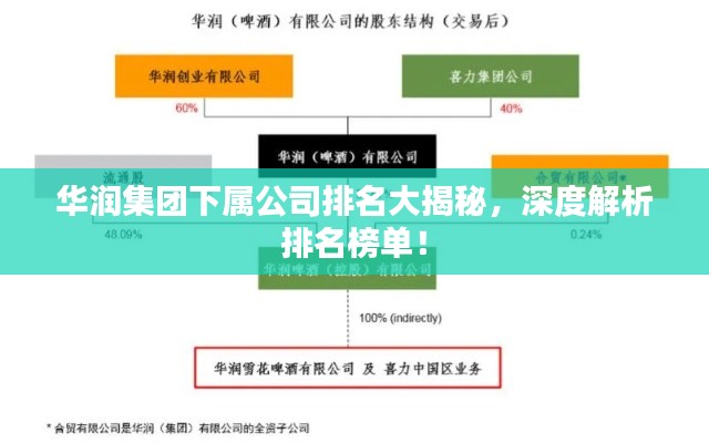 華潤集團下屬公司排名大揭秘,深度解析排名榜單!
