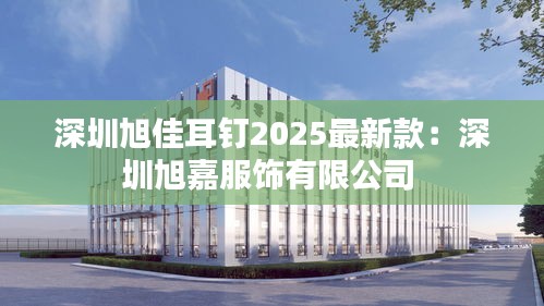 深圳旭佳耳釘2025最新款:深圳旭嘉服飾有限公司