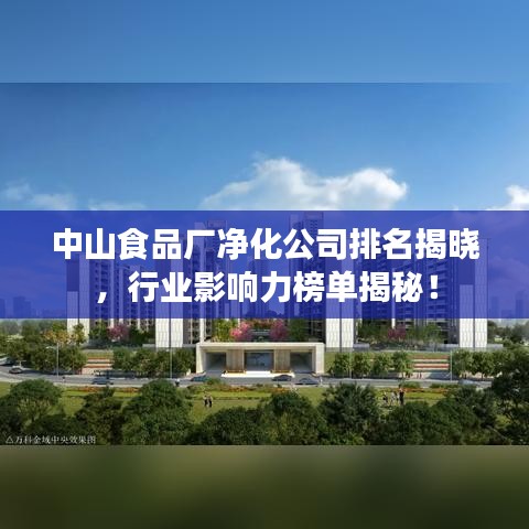 中山食品廠凈化公司排名揭曉,行業(yè)影響力榜單揭秘!