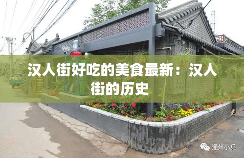 漢人街好吃的美食最新:漢人街的歷史